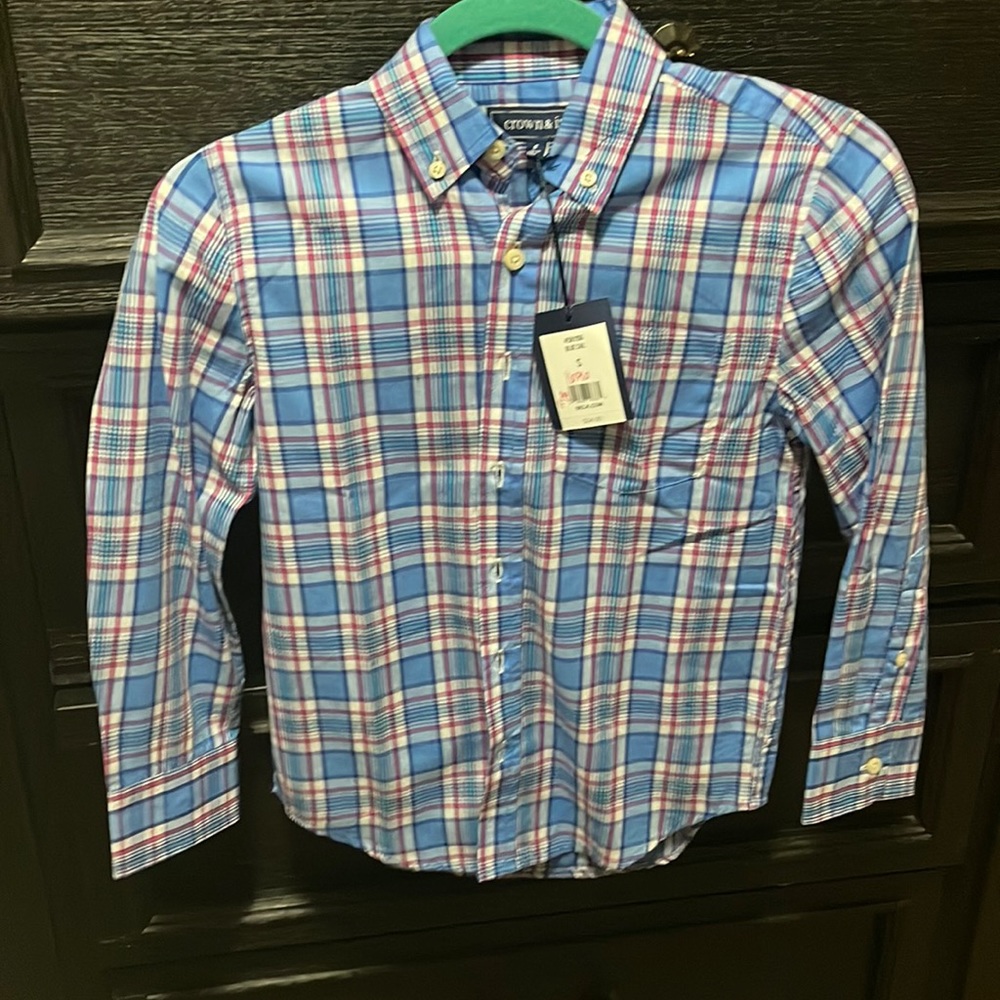 Boys crown & ivy dress shirt